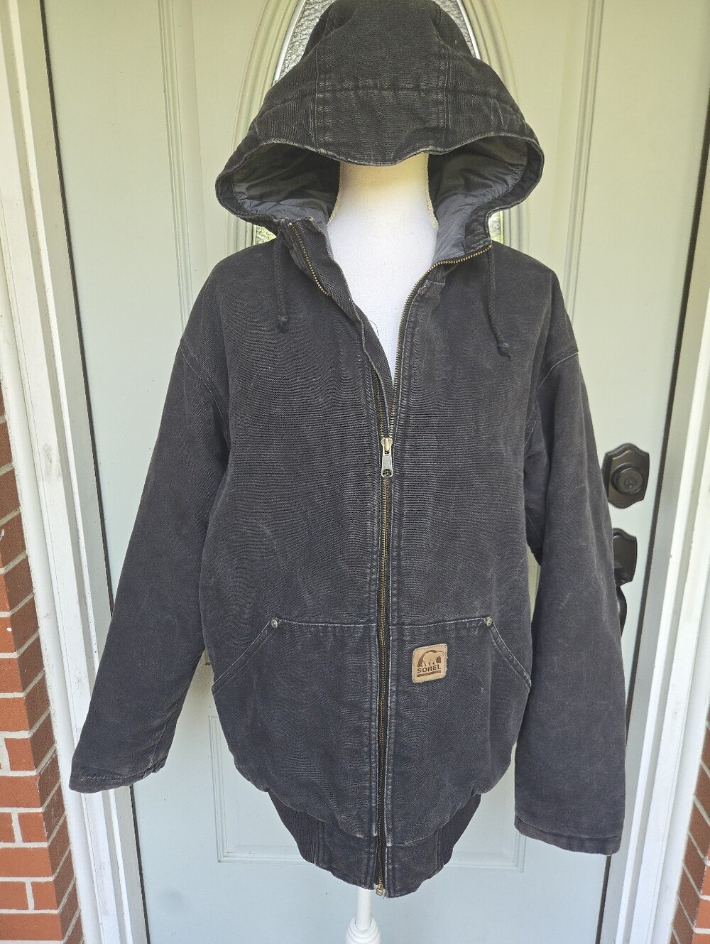 Sorel Hooded Work Jacket Black